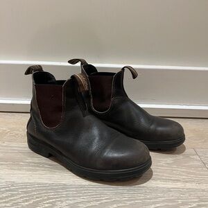 Blundstone #500 Original Chelsea Boots - Stout Brown - JAPANESE SIZE 5